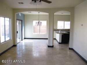 Family Room To The Kitchen