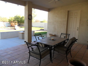 Rear Patio