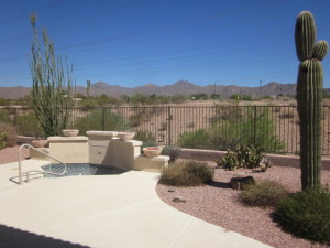 Scenic Private Back Yard