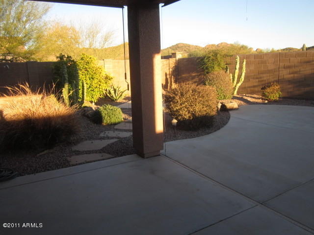 Rear Patio View