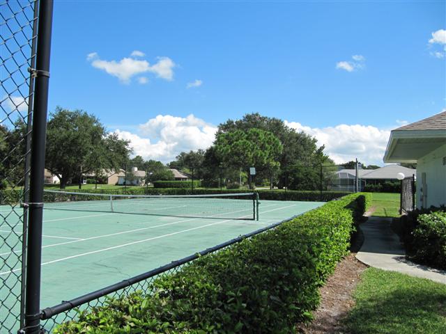 Tennis Court at Clubhouse