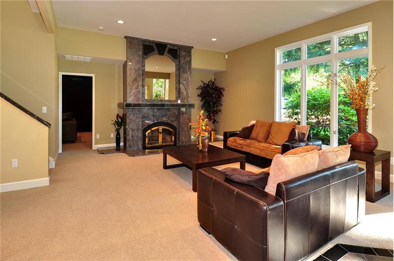 Woodinville Luxury Home Family Room