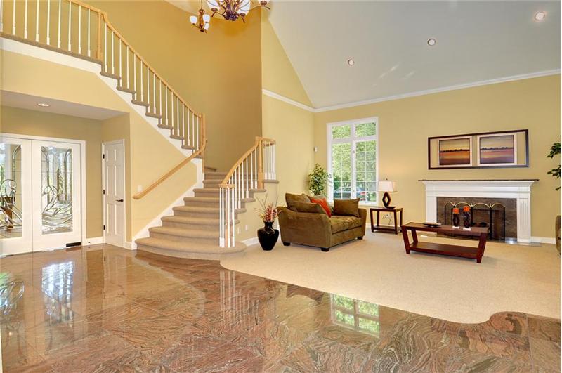 Woodinville Luxury Home Foyer