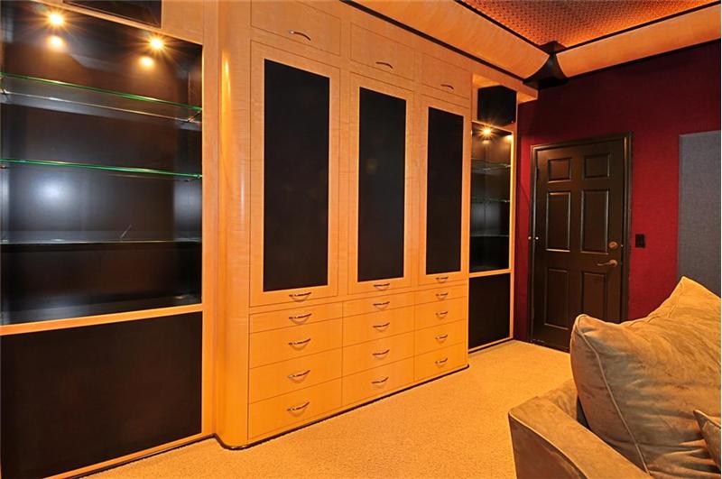 Woodinville Luxury Home Media Room