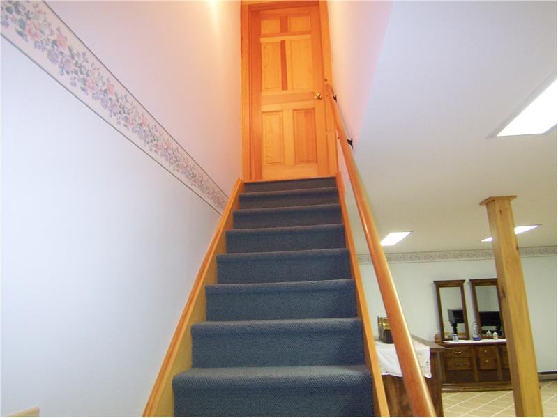 Stairs to basement