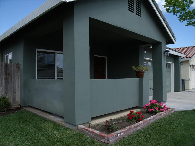 Covered front porch