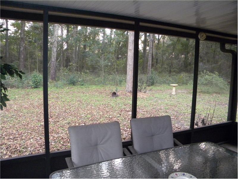 Patio View of Back Yard - No Rear Neighbors!