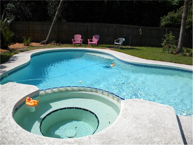 Privacy Fencing of Pool Area