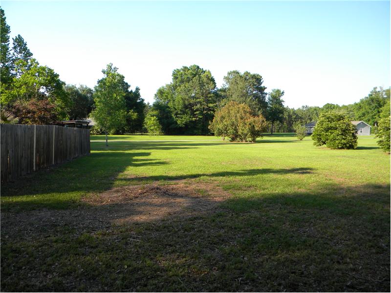 East Side of Property