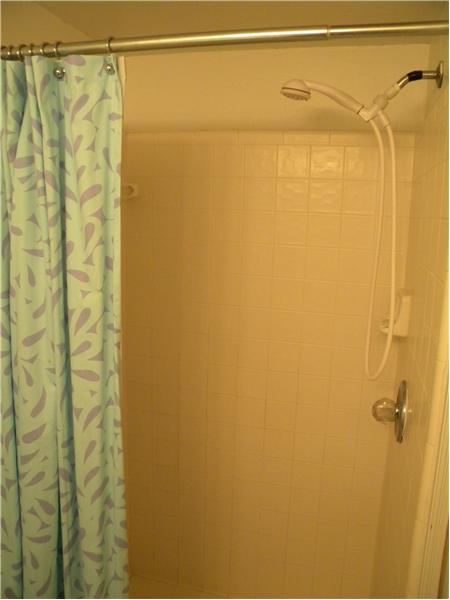 Full Tiled Shower Downstairs