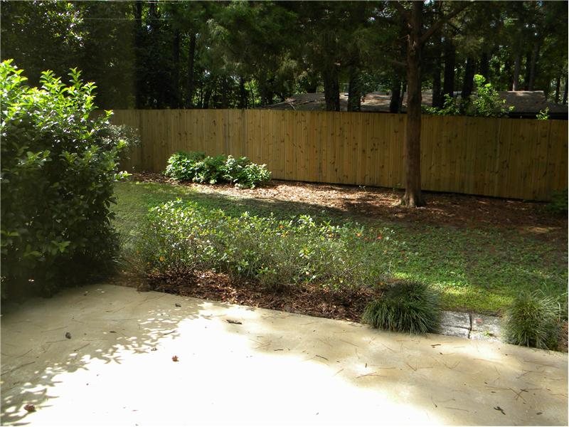 Back Yard - Fully Fenced