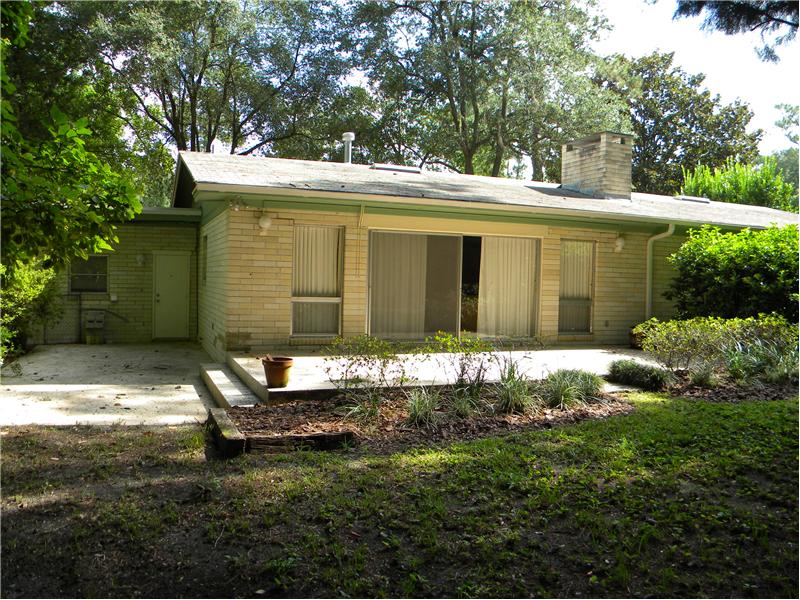 Rear View of Home