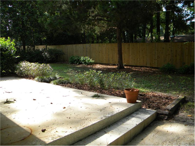 Back Yard View