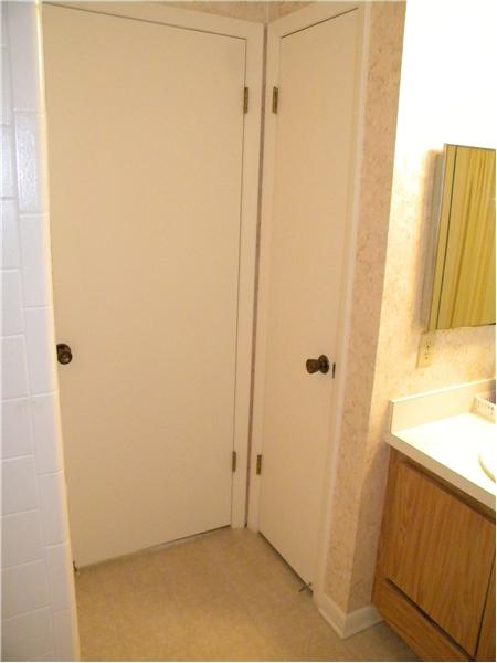 Linen Closet in Guest Bath