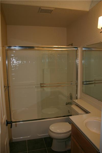 Master Bath with Tile Floors