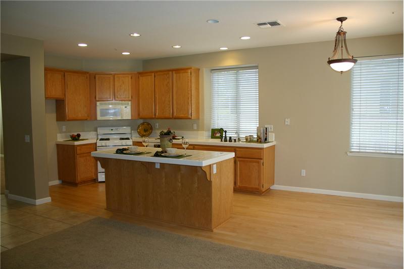 Open Spacious Kitchen