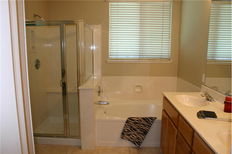Separate Tub and Shower