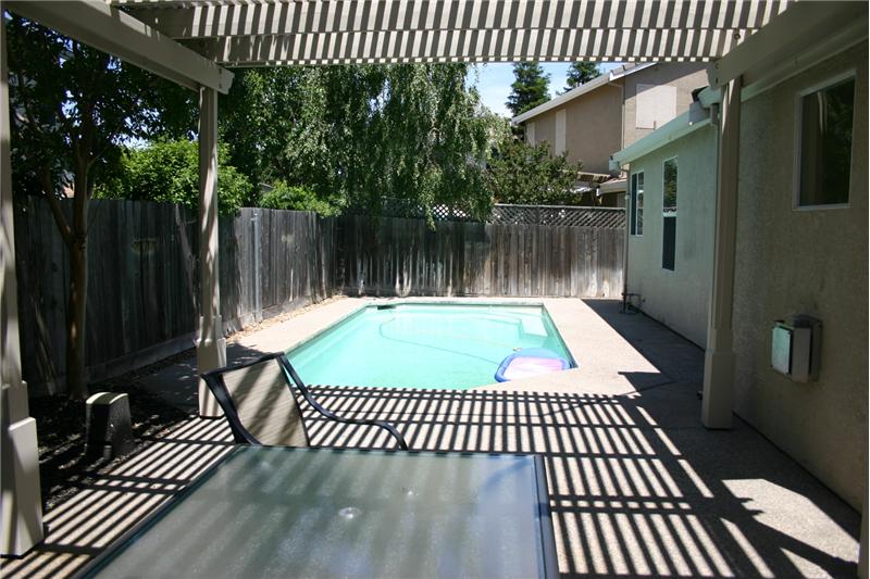 Lattice Covered Patio