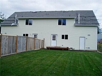 VIEW FROM REAR OF YARD