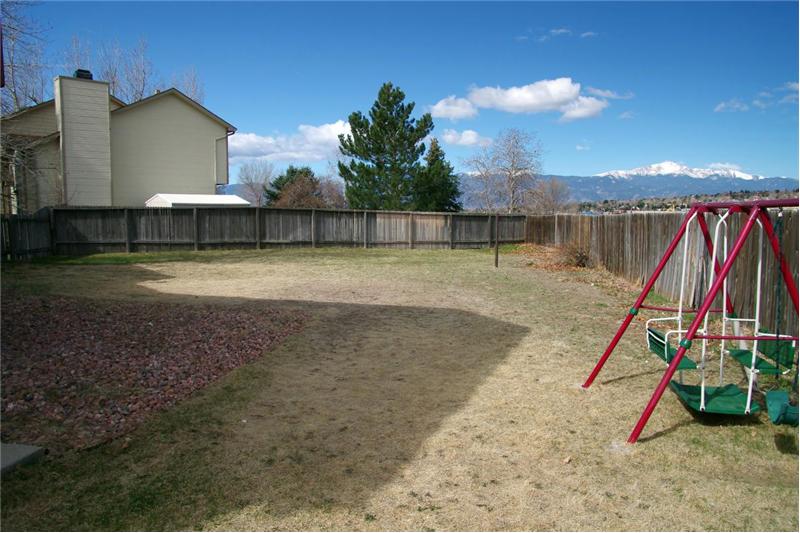 Backs to open space