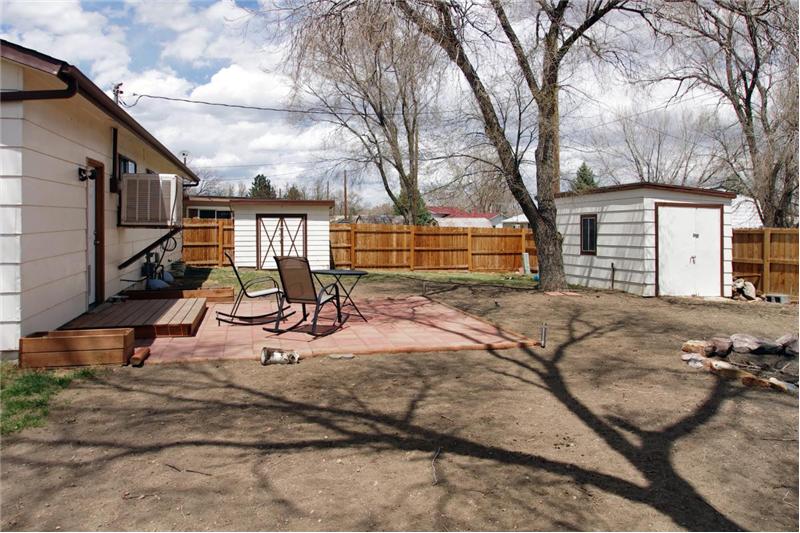 2 storage sheds!