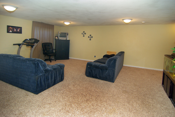 Large Rec Room in basement