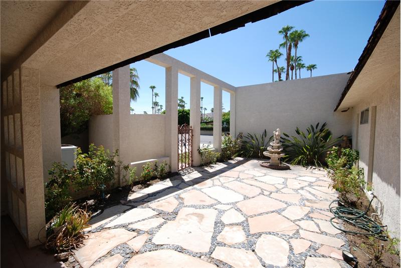 Dramatic Entry Courtyard