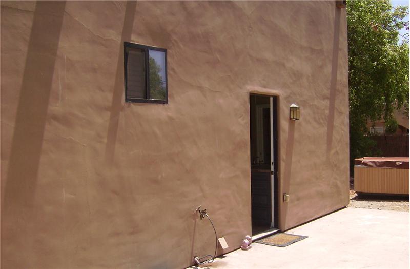 Casita Entrance on West Side of House