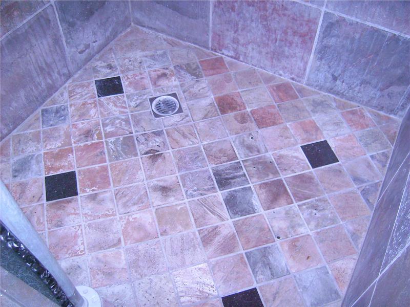 Shower Floor Detail