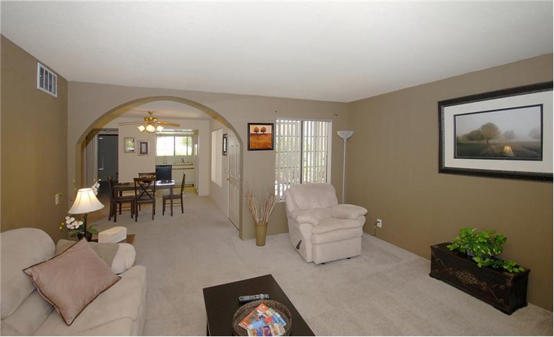 Arched Entry To Livingroom