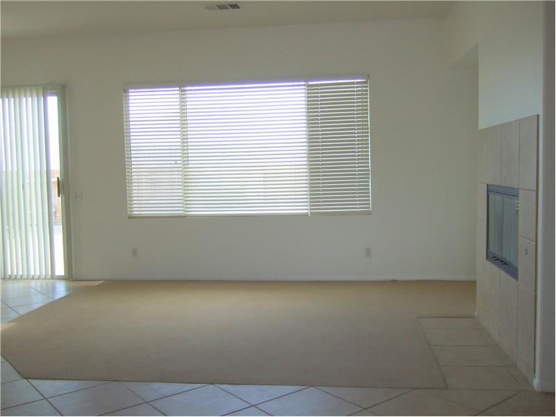 Living Room With Fireplace