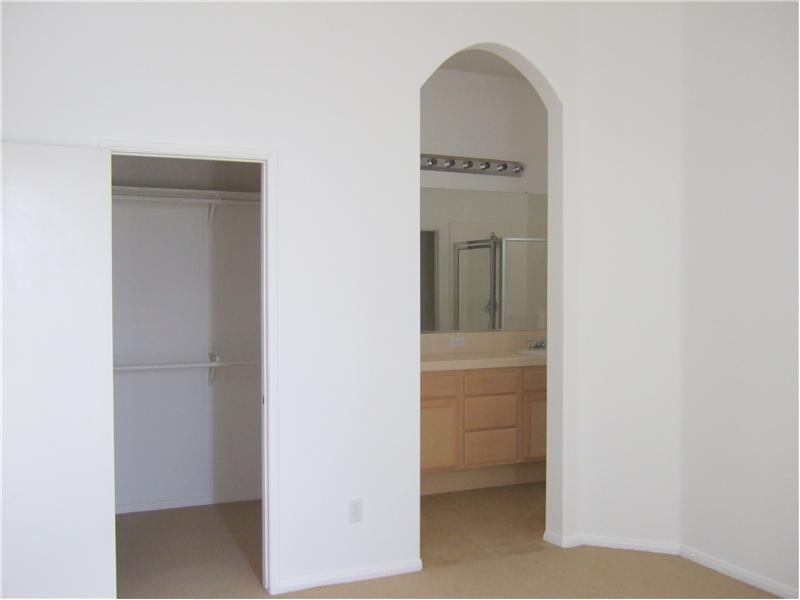 Master Closet and Bath entry