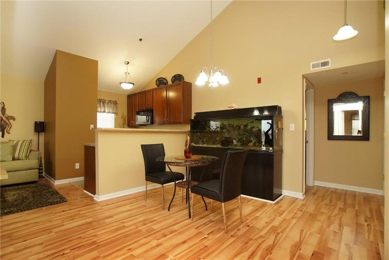 Dining area- newer flooring