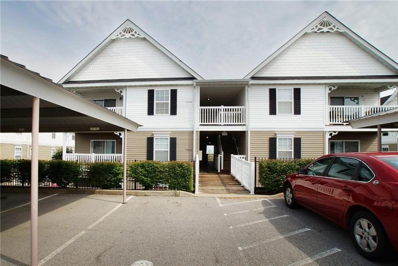 front of unit
