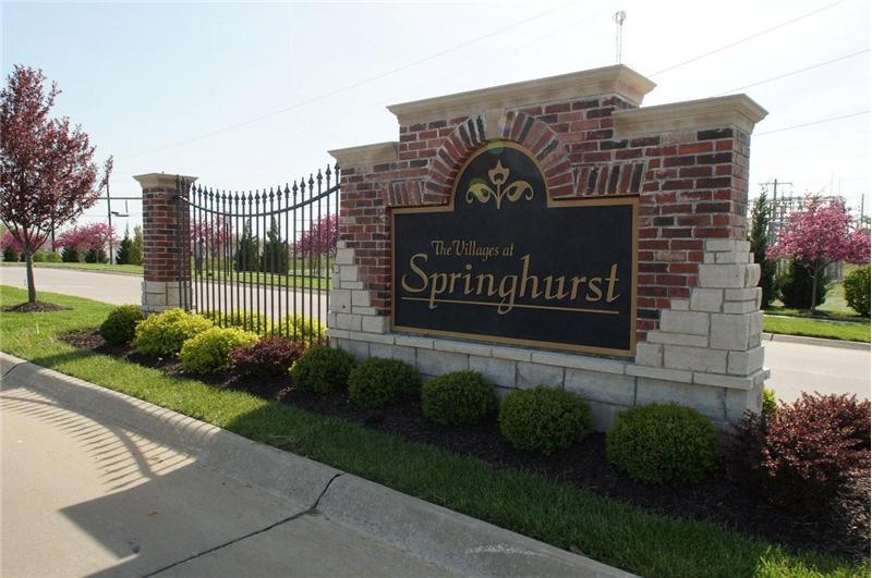 Entrance sign Springhurst