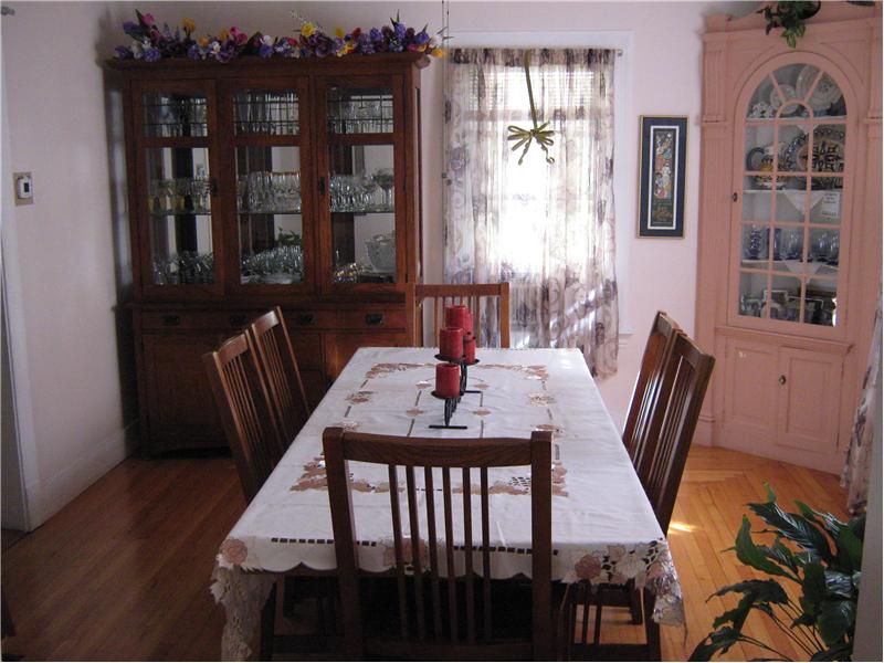 Formal dining area