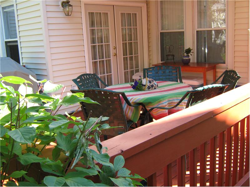 Awesome covered deck