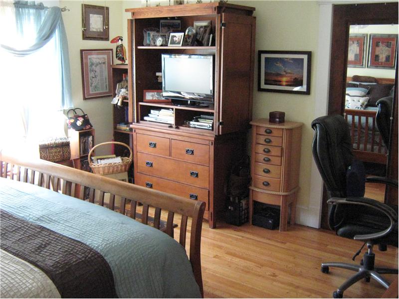 A peek at the master bedroom