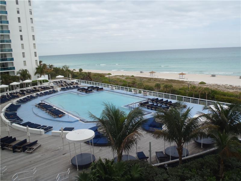 Pool and Water View from Studio