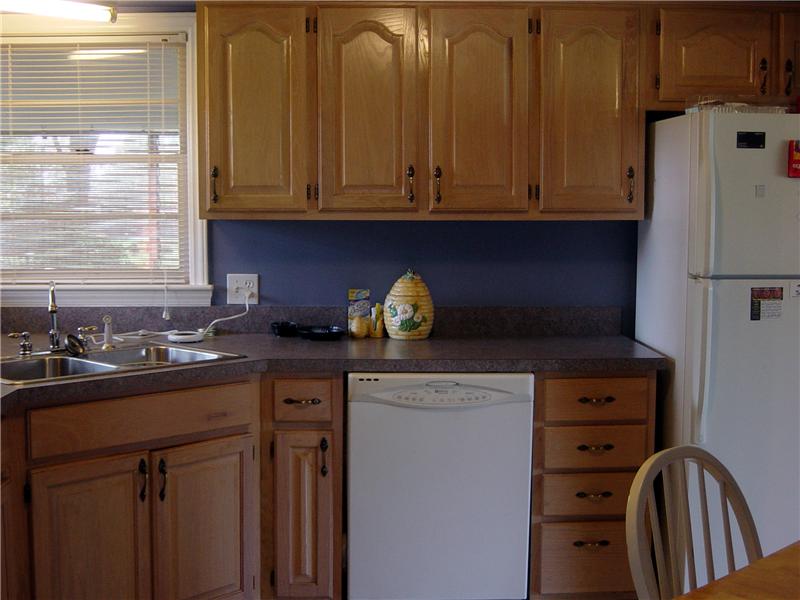 Kitchen View From Laundry Room