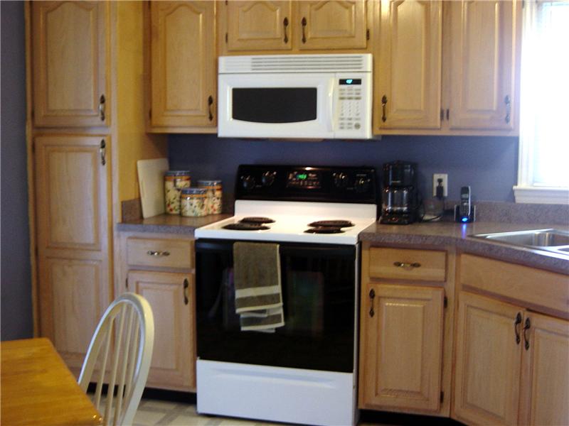 Kitchen View From Living Room