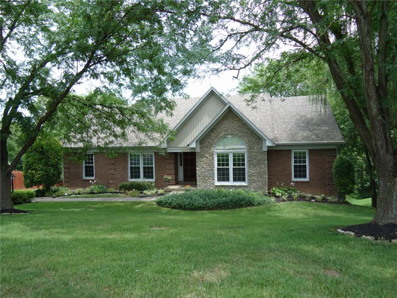 3500 Sq Ft Walkout Ranch with Brick and Creekstone exterior