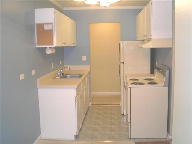 spotless kitchen
