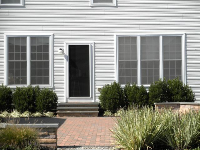 Back door off family room