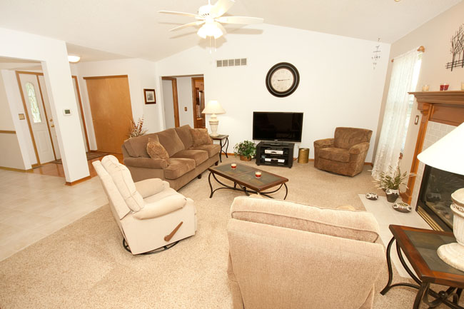 Great Room with fireplace