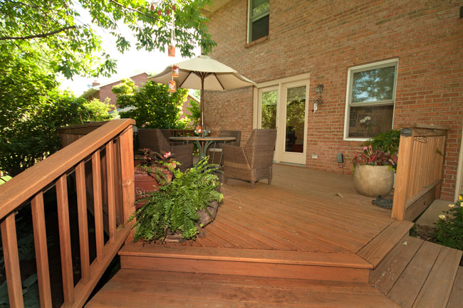 Beautiful back deck