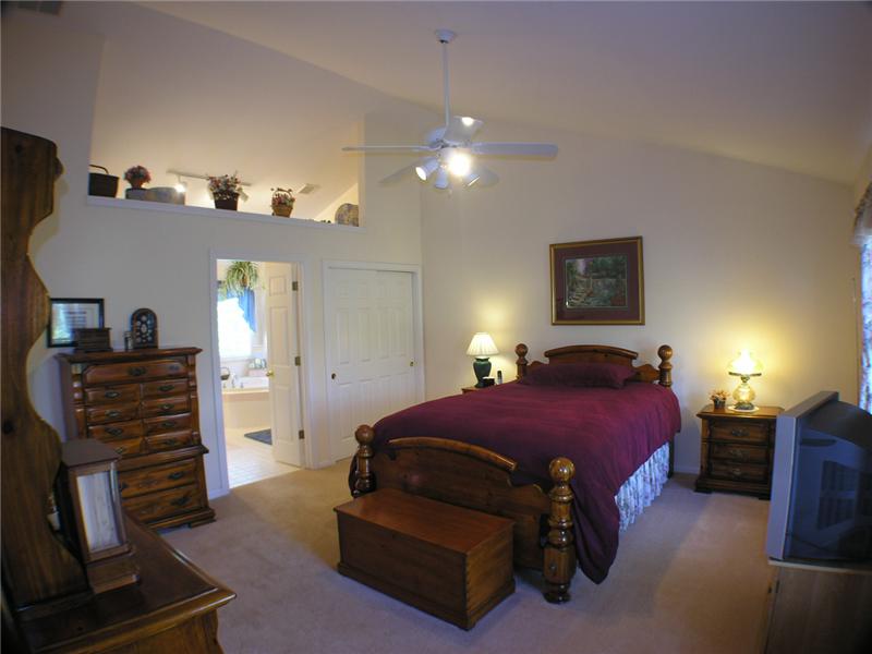Master Suite, impeccable, notice the ceilings