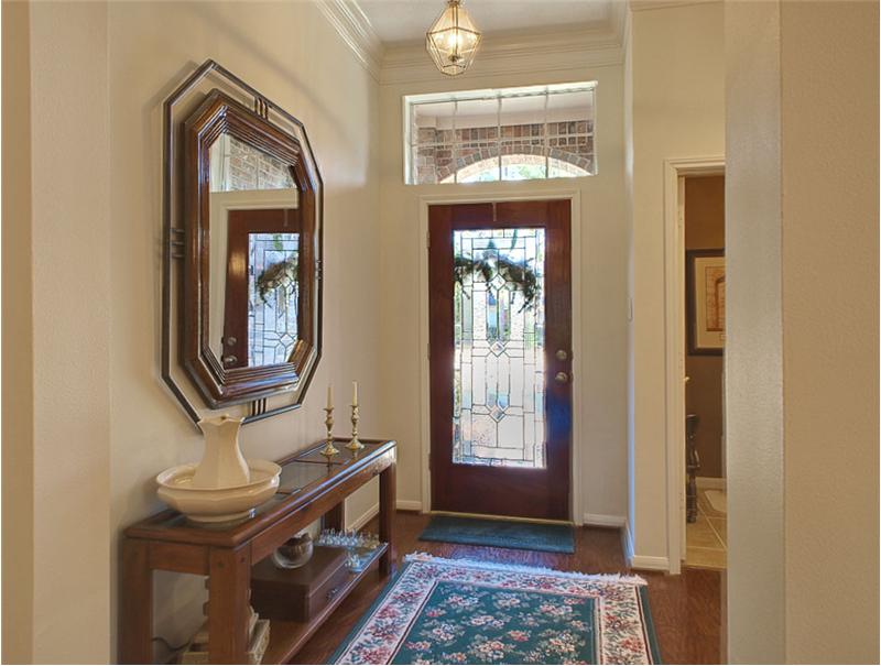Beautiful entryway welcomes you home.