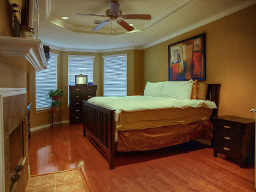The master bedroom is fantastic!