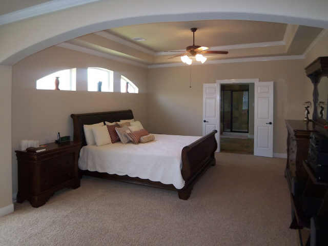 The Master Suite can accomodate all kinds of large furniture!
